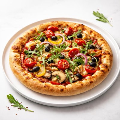 Image of Absolutely Yummy Vegetable Pizza