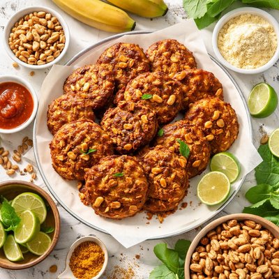 Image of Accra Banana Peanut Cake Ghana