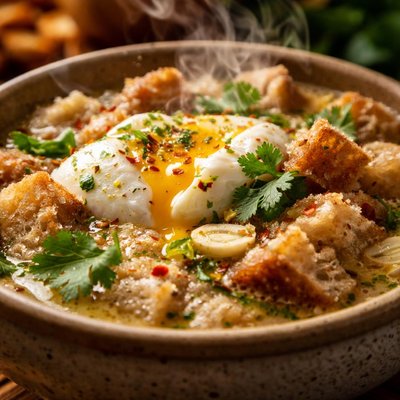 Image of Acorda Alentejana Alentejo Bread and Garlic Soup
