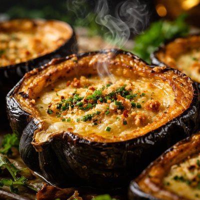 Image of Acorn Squash with Boursin Custard
