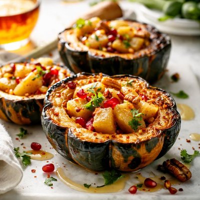Image of Acorn Squash with Pineapple