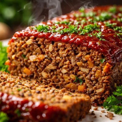 Image of Actually Very Tasty Vegetarian Meatloaf