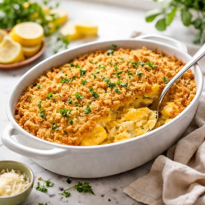 Image of Addictive Yellow Squash Casserole
