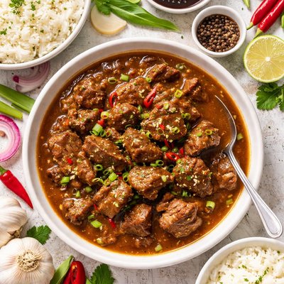 Image of Adobo Beef with Gravy