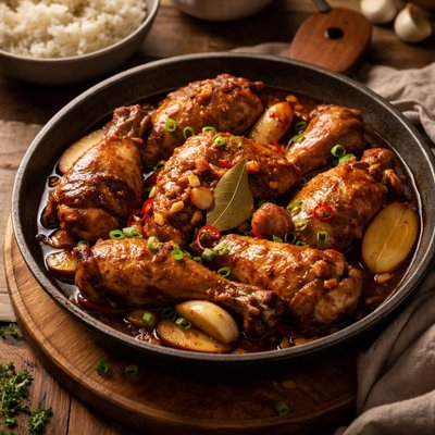 Image of Adobo Chicken with Ginger