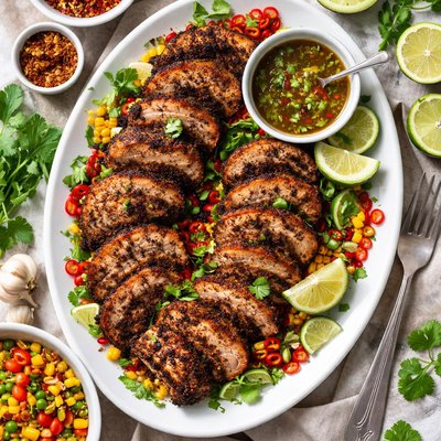 Image of Adobo Rubbed Pork Tenderloin