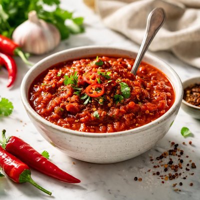 Image of Adzhika Georgian Style Hot Pepper Relish