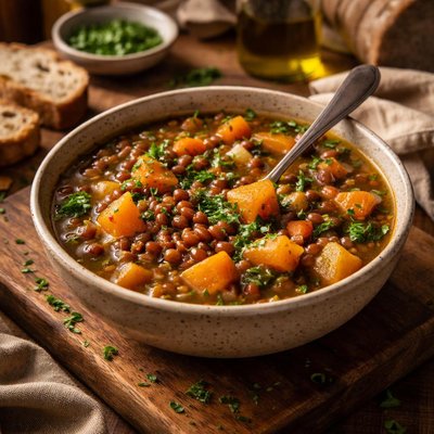 Image of Adzuki and Squash Soup