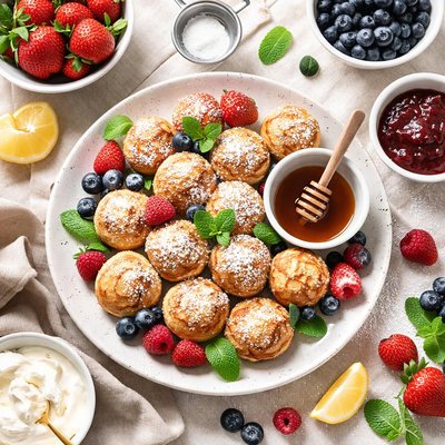 Image of Aebleskiver Poffertjes