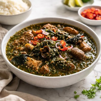 Image of Vegetarian Afang Soup