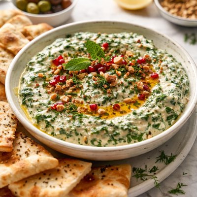 Image of Afghan Spinach Appetizer Dip