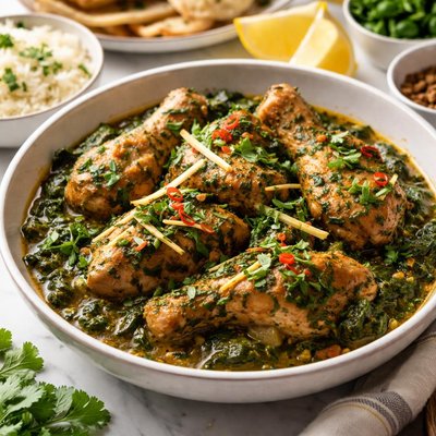 Image of Afghani Chicken with Spinach