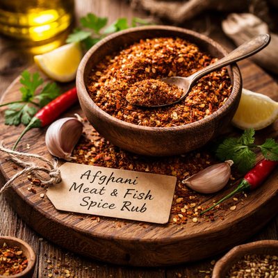 Afghani Meat and Fish Spice Rub Recipe