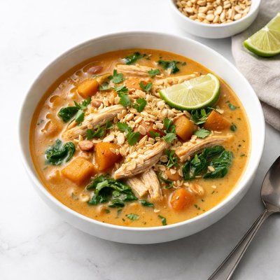 Image of African Peanut Chicken Soup