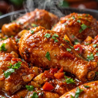 Image of African Saucy Chicken