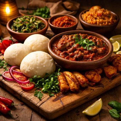 Image of African Supper