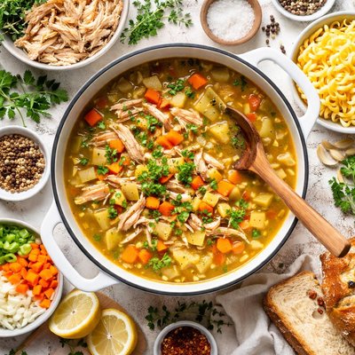 Image of After Thanksgiving Turkey Soup