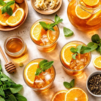 Image of Agave Sweetened Orange Tea