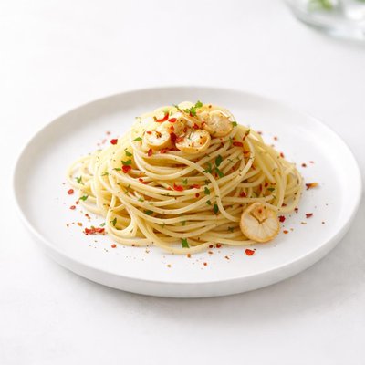 Image of Aglio Olio Garlic and Oil Pasta