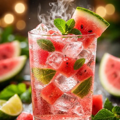 Image of Agua Fresca De Melon Watermelon Sparkling Water