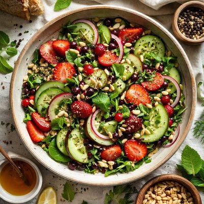 Image of Agurlce Salat or Medieval Cucumber Salad