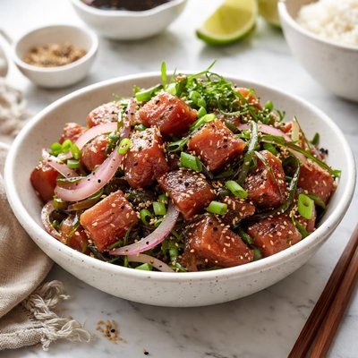 Image of Ahi Shoyu Poke with Limu Onion