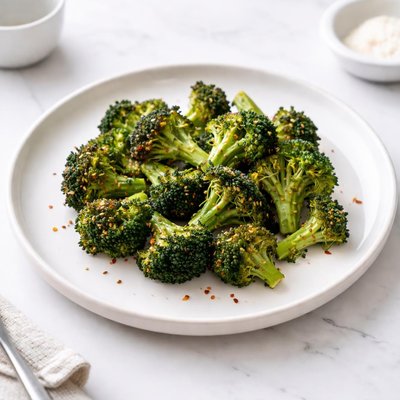 Image of Brócoli Crujiente Freído al Aire