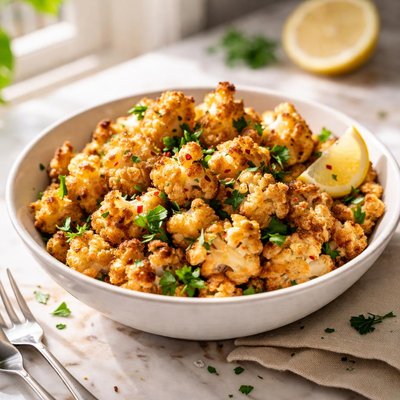 Image of Coliflor Keto frita al aire