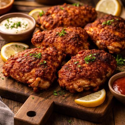 Image of Whole30 Air Fried Chicken Thighs