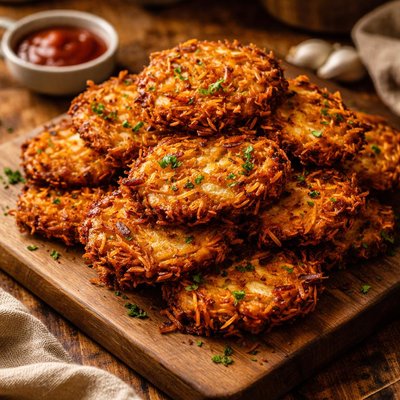 Image of Air Fried Hash Brown Potatoes