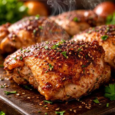 Image of Whole30 Air Fried Lean Chicken Thighs