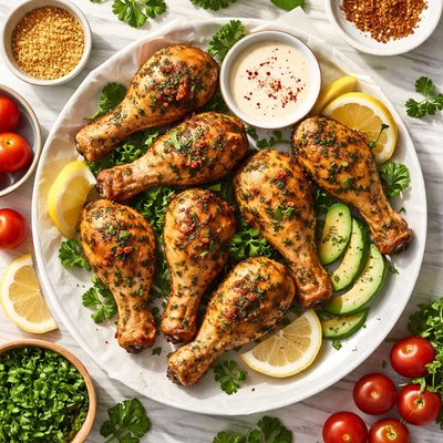 Image of Whole30 Air Fryer Chicken Drumsticks