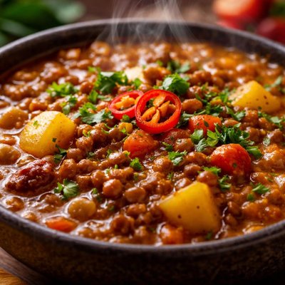 Image of Aj De Lentejas Bolivian Spicy Lentil Stew