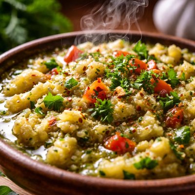 Image of Ajlouk Qura a Mashed Zucchini Salad