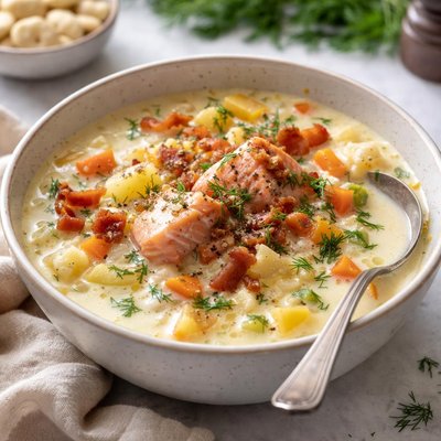 Image of Alaskan Salmon Chowder