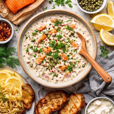 Image of Alaskan Smoked Salmon Sauce