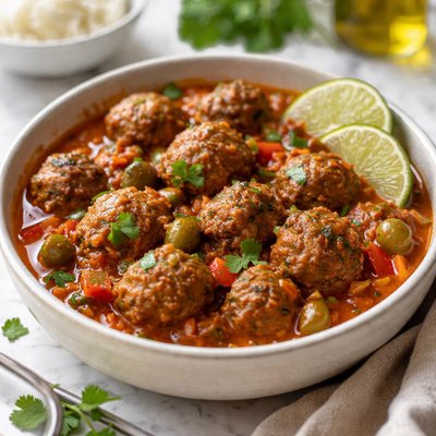 Image of Albondigas Cuban Meatballs
