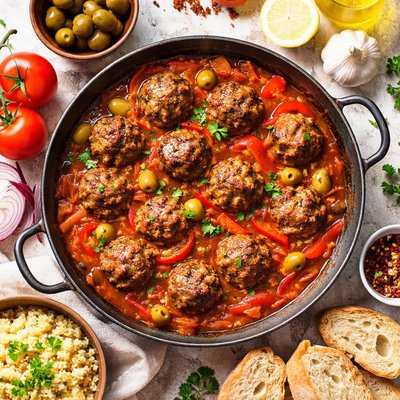 Image of Albondigas Spanish Style