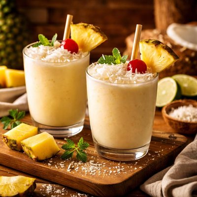 Image of Alcohol Free Pina Colada Smoothie