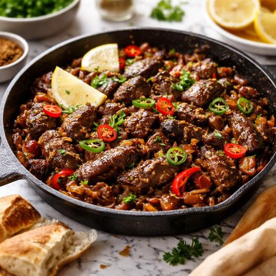 Image of Alexandrian Style Liver Kebda Eskandarani