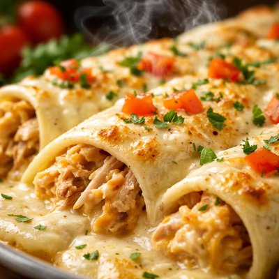 Image of Alfrado Chicken Enchiladas