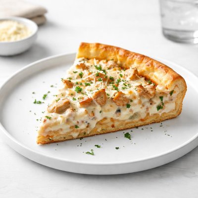 Image of Alfredo Deep Dish Pizza