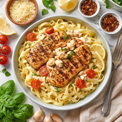 Image of Alfredo Maui Maui with Crab