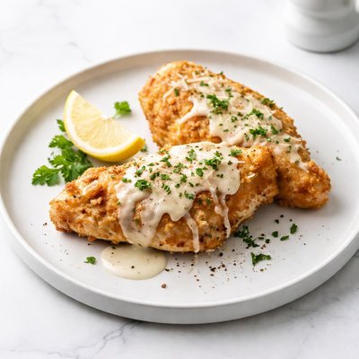 Image of Alfredo Oven Fried Chicken