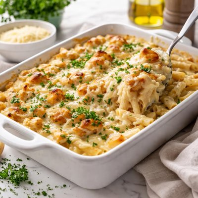 Image of Alfredo Pasta Casserole