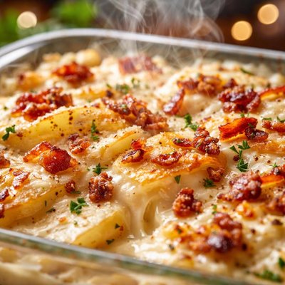 Image of Alfredo Potato Casserole