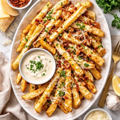 Image of Alfredo Potato Finger Fries