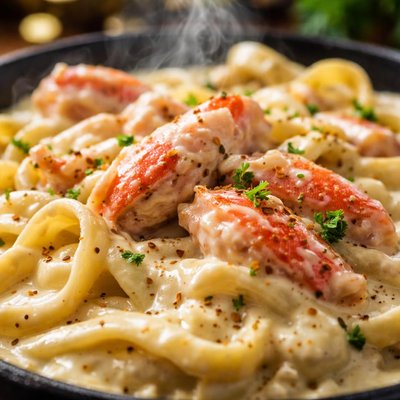 Image of Alfredo Sauce with Crab Meat
