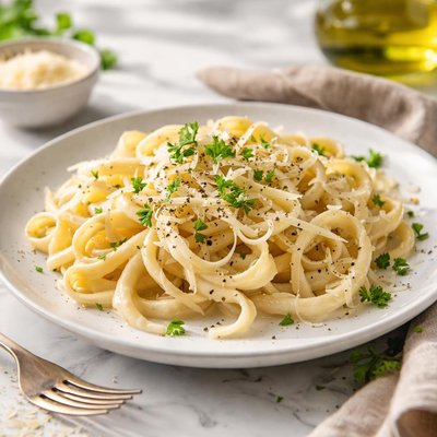 Image of Alfredo Sauce with Pasta
