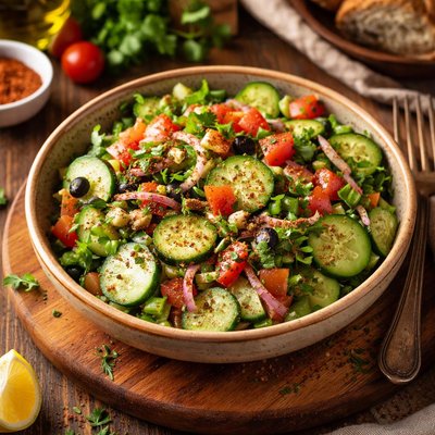 Image of Algerian Cucumber Salad